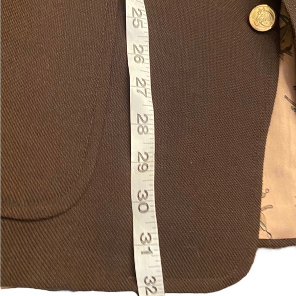 Vintage John Mabry Western Blazer Sport Coat Suit Jacket Horses Men’s Brown - Picture 10 of 12